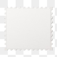 Post stamp png sticker, transparent background