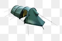 Camping tent png sticker, transparent background