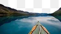 Scandinavian nature png border, transparent background