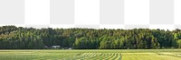 Farm landscape png, transparent background