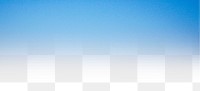 Blue sky png border, transparent background