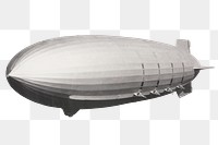 Airship png sticker, vehicle image, transparent background