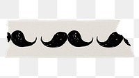 Hipster png washi tape, doodle, transparent background