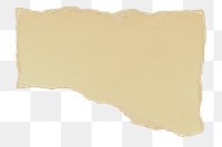 Brown torn paper png cut out, kraft collage element on transparent background