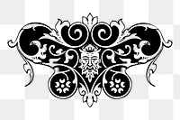 King ornament png sticker illustration, transparent background. Free public domain CC0 image.