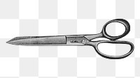 Scissors png sticker illustration, transparent background. Free public domain CC0 image.