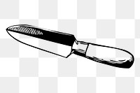 Trowel png sticker illustration, transparent background. Free public domain CC0 image.