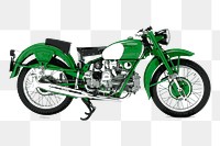 Motorcycle png sticker, vehicle illustration, transparent background. Free public domain CC0 image