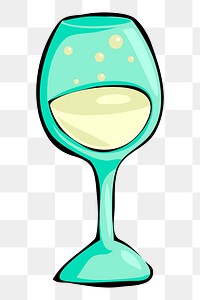 Cocktail png sticker, drinks illustration, transparent background. Free public domain CC0 image