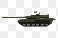 Tank  png sticker, transparent background. Free public domain CC0 image.