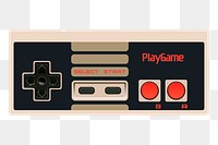 Game joystick png sticker, transparent background. Free public domain CC0 image.