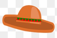 Hat png sticker illustration, transparent background. Free public domain CC0 image.