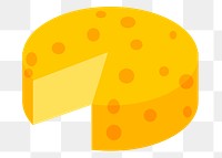 Cheese  png sticker, transparent background. Free public domain CC0 image.