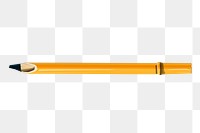 Reed pen png sticker, transparent background. Free public domain CC0 image.