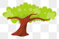 Tree png sticker, transparent background. Free public domain CC0 image.