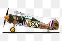 Fighter plane png sticker, transparent background. Free public domain CC0 image.