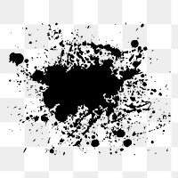 Ink splatter png sticker abstract | Free PNG - rawpixel