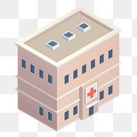 Hospital png sticker building illustration, transparent background. Free public domain CC0 image. clipart, building illustration psd. Free public domain CC0 image.