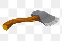 Axe png sticker object illustration, transparent background. Free public domain CC0 image.