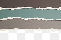 Aesthetic shades png border, torn paper design, transparent background