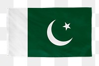 Pakistan png flag, national symbol, transparent background