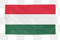 Hungary png flag, national symbol, transparent background