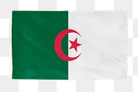 Algeria png flag, national symbol, transparent background