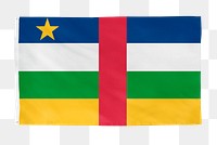 Central African Republic png flag, national symbol, transparent background