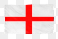 Saint George's Cross png flag, national symbol, transparent background