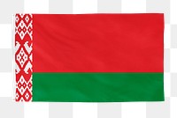 Belarus png flag, national symbol, transparent background