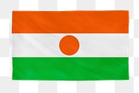 Niger png flag, national symbol, transparent background