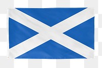 Scotland png flag, national symbol, transparent background