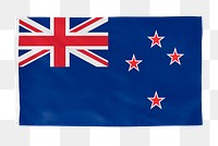 New Zealand png flag, national symbol, transparent background