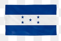 Honduras png flag, national symbol, transparent background