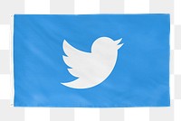 Twitter icon png flag, social media. 25 MAY 2022 - BANGKOK, THAILAND