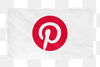 Pinterest icon png flag, social media. 25 MAY 2022 - BANGKOK, THAILAND