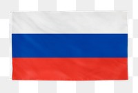 Russia png flag, national symbol, transparent background