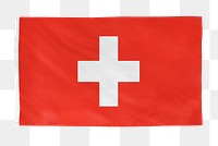 Switzerland png flag, national symbol, transparent background