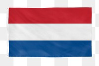 Netherlands png flag, national symbol, transparent background