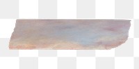 PNG aesthetic pastel washi tape, journal sticker element, transparent background