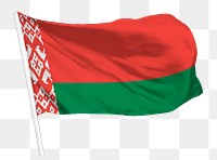 Belarus flag png waving, national symbol graphic