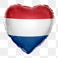 Luxembourg flag png balloon transparent background