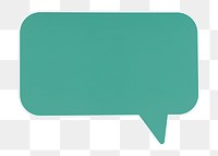 Speech bubble png sticker, transparent background