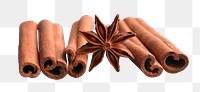 Star anise png sticker, seasoning spice, transparent background