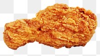 Fried chicken png sticker, food image, transparent background
