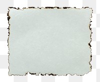 Burn paper note png sticker, transparent background