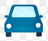 Car png sticker, transparent background