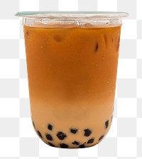 Boba tea png sticker, drink transparent background