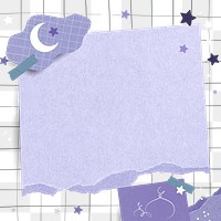 Purple png frame, ripped paper | Premium PNG - rawpixel