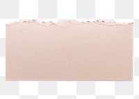 Pink paper scrap png texture, transparent background 